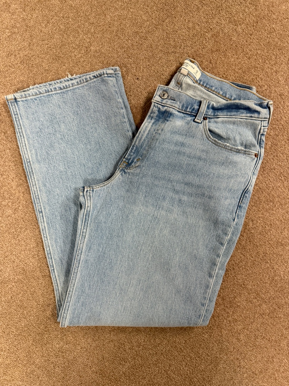 Abercrombie & Finch Baggy Low Rise Jeans